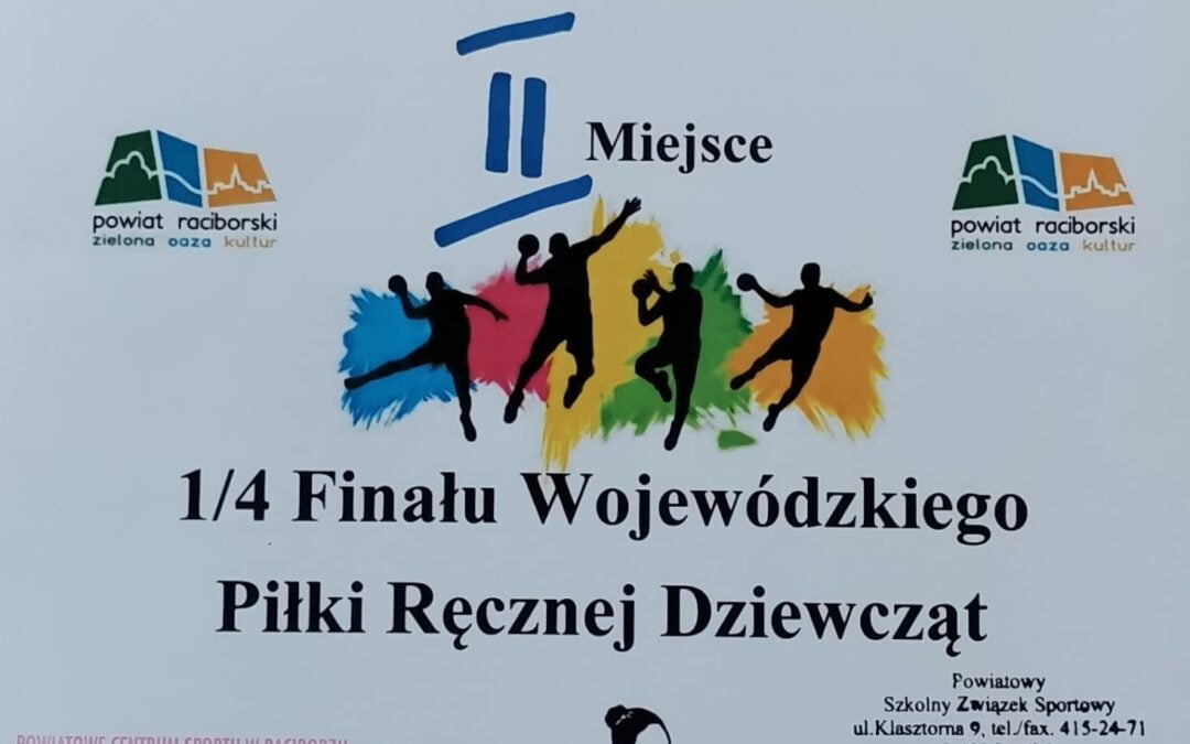 II miejsce szczypiornistek