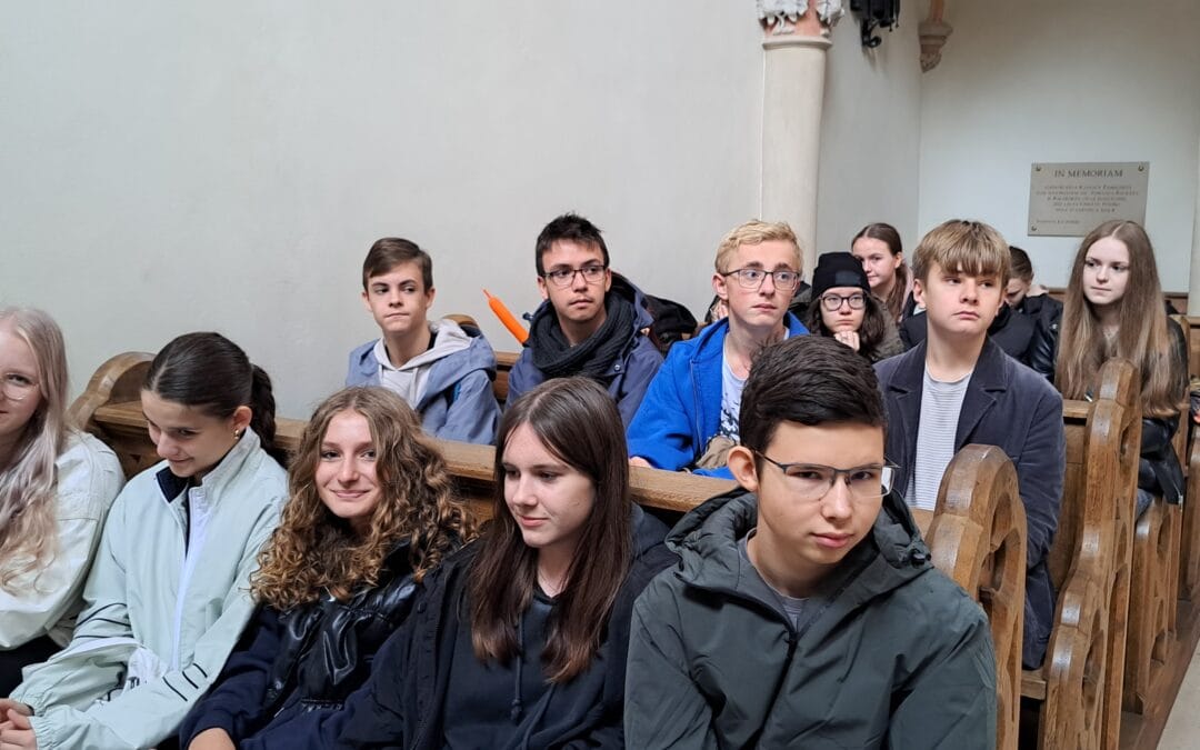 Klasa 1a na „Bezpiecznym Grzybobraniu”