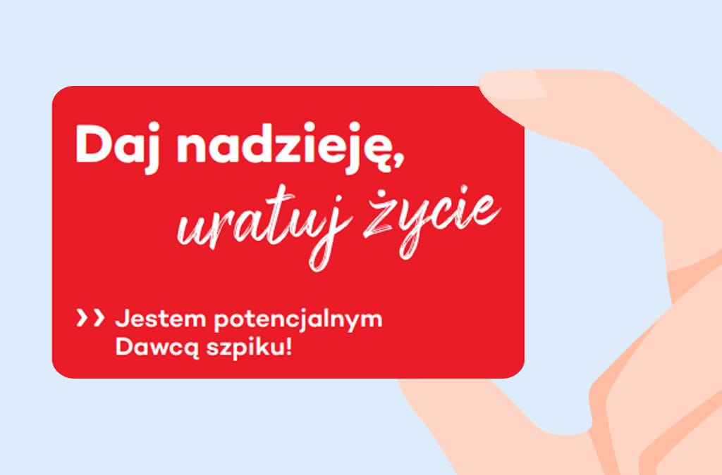 ZOSTAŃ BOHATEREM z DKMS!