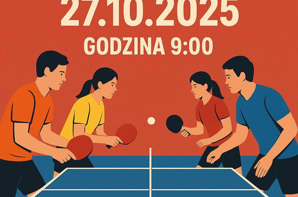 Szkolny turniej tenisa stołowego