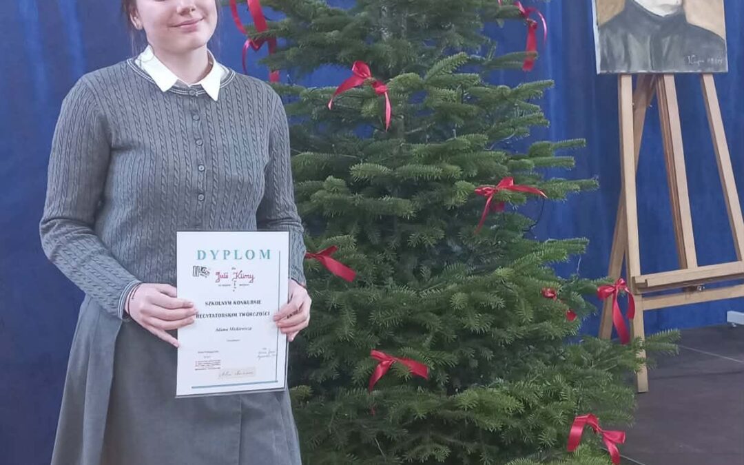 Konkurs recytatorski z twórczości Adama Mickiewicza